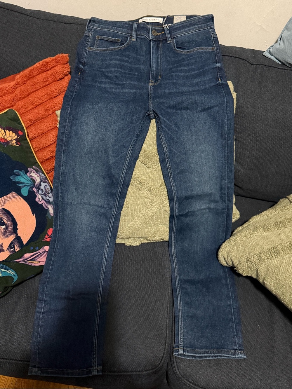 Woman's Dark Blue Slim Fit Jeans